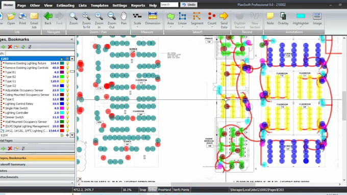 do detailed electrical takeoff and cost estimation