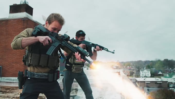 composite vfx fire, smoke, explosions, muzzle flash special effects