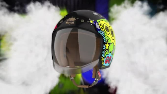 design, redecorate your motorcycle helmet