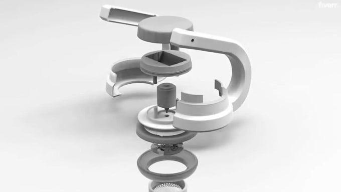 3d product render animation