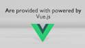 create vuejs frontend web application