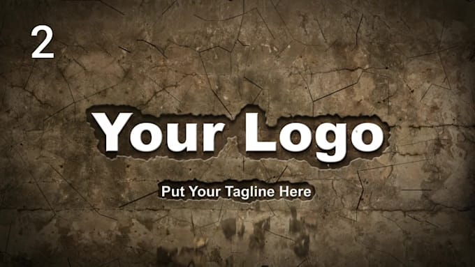 Create 4 amazing animated logo reveal intro video by Aasim1000 | Fiverr