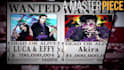 draw you in one piece anime poster style custom character illustration