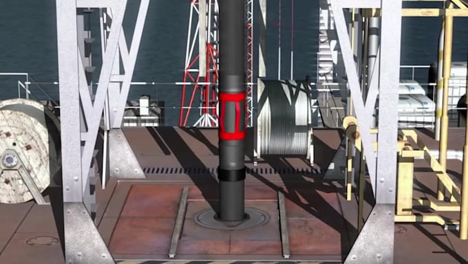 do 3d industrial animation oil drilling process oil drilling rig explainer video