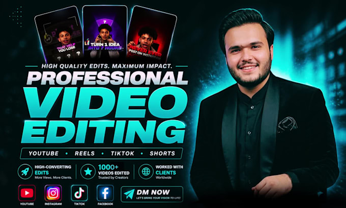 be doing professional video editing