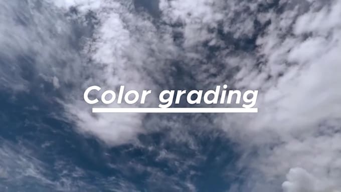 do professional video editing