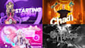 create animated starting soon screen, brb, offline  for twitch overlays youtube