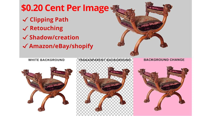 do 25 image clipping path or cut out within 24 hours