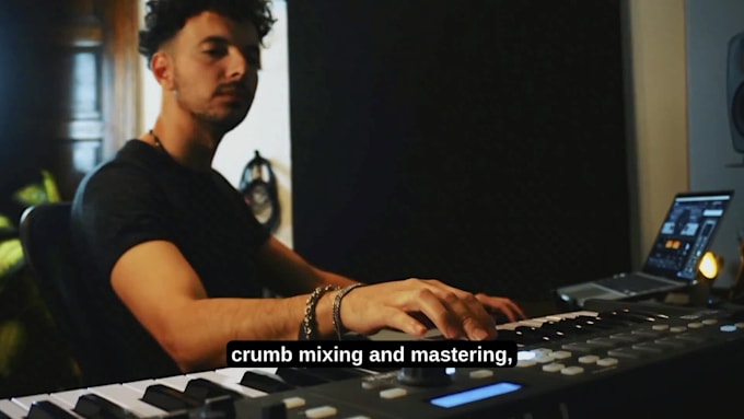 make a powerful melodic techno track for you