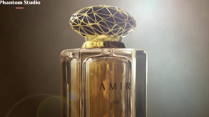 create 3d perfume animation 3d fragrance animation 3d product animation 3d model