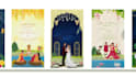 create caricature wedding invitation video
