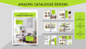 design creative product catalog, sales brochure, or lookbook