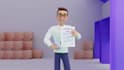 create 3d saas explainer video and app demo animation