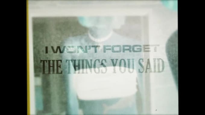 edit a vintage old film or vhs style lyric video, etc