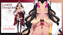 draw and rig 2d vtuber model, 3d v tuber anime, live2d rigging for streaming