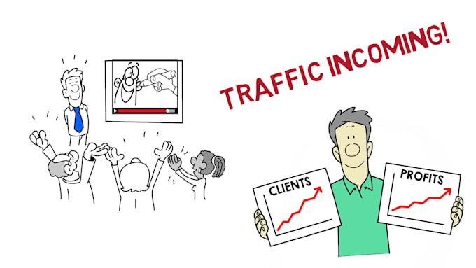 create colorful whiteboard animation video with voiceover