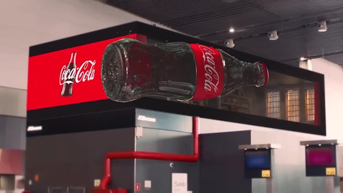 do 3d billboard animation, anamorphic animation, led screen and cgi ads