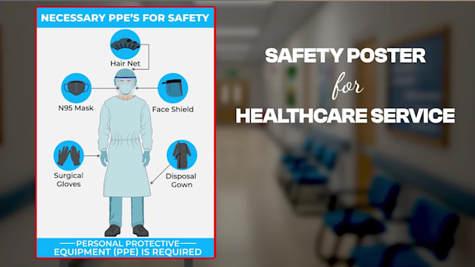 illustrate awareness and safety signage poster