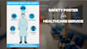 illustrate awareness and safety signage poster