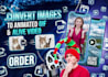 create still images into an animated GIF and photo to alive video