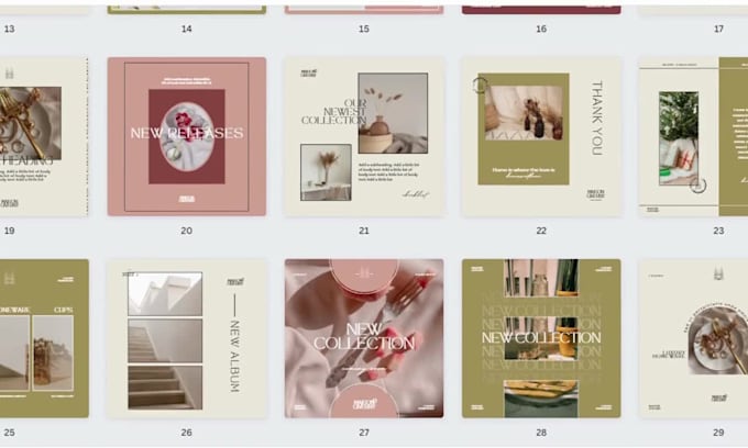 design aesthetic canva templates