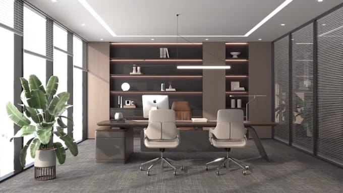 design your dream stylish home office, workspace