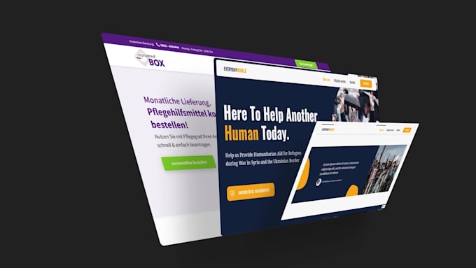 create amazing website promo video from dark desktop