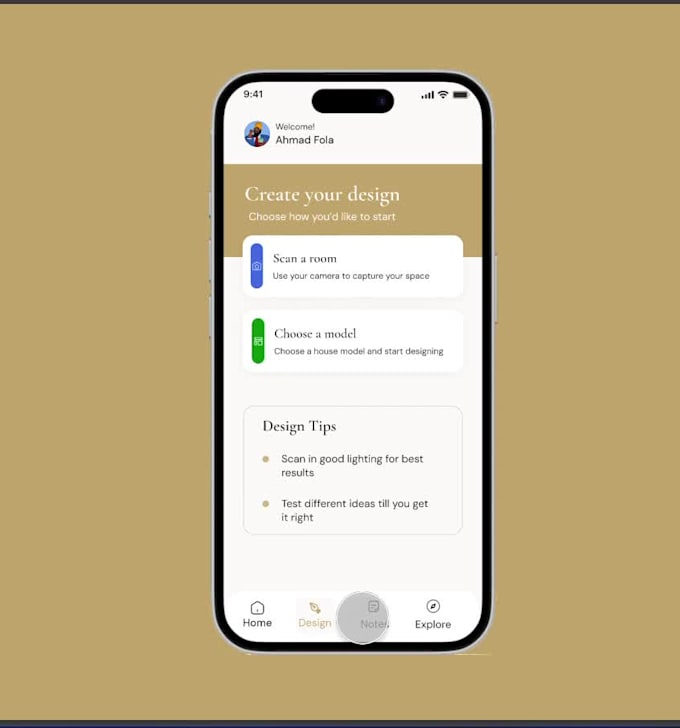 design stunning mobile app uiux ios and android in figma