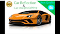 add reflection shadow and automotive image background remove