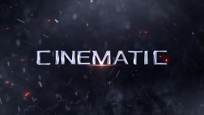 create stunning cinematic teaser titles trailer video editing