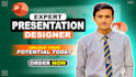 redesign powerpoint presentation, pitch deck  quickly