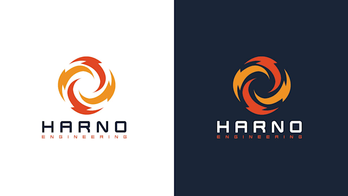 design flat minimal brand logo