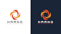 design flat minimal brand logo