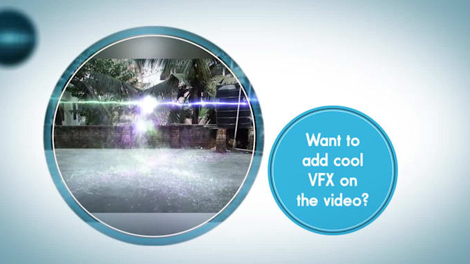 edit your video and do special effects
