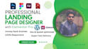 do wordpress landing page and elementor pro website