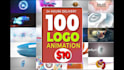 make 100 eye catching animated logo intro videos 4k