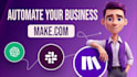 setup make com automation, integromat workflow, ai automation, API integration