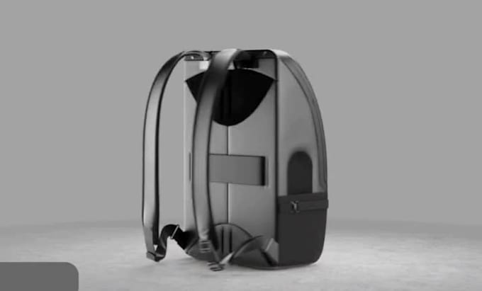 create 3d bag video 3d bag animation 3d product animation 3d short video ads