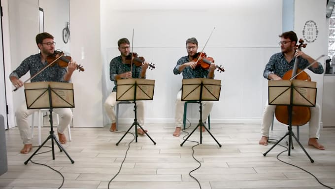 record string session for your track violin, viola and cello