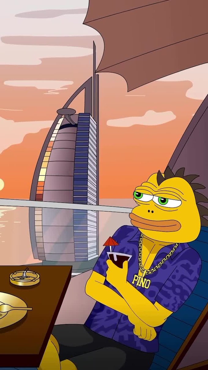 Do memecoin animation, crypto art, sukuna meme, trunp meme by