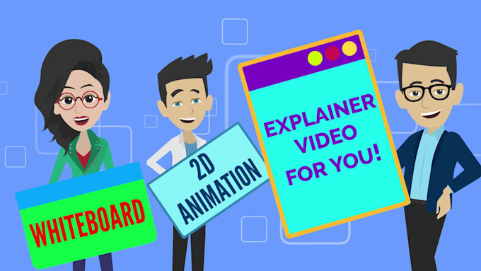 make 2d animated explainer video