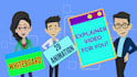 make 2d animated explainer video