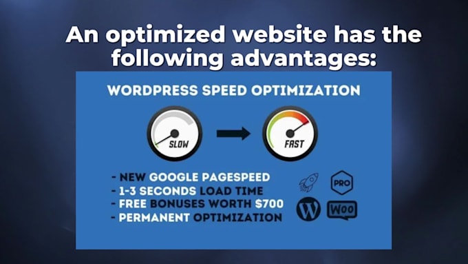 do wordpress speed optimization for google page speed