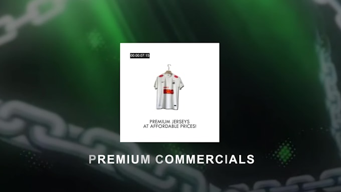 edit high quality commercials and social media ads