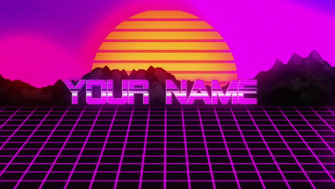 Make this amazing vaporwave youtube intro by Mentalcacao | Fiverr