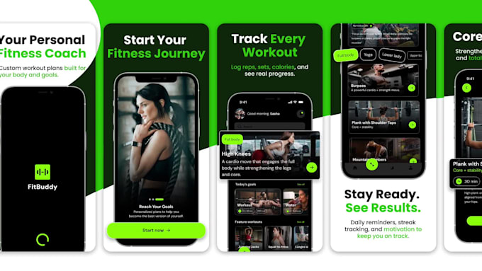 design app store and google play store screenshots for ios and android