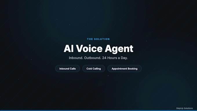 build retell vapi ai voice agent for cold calling and appointment booking