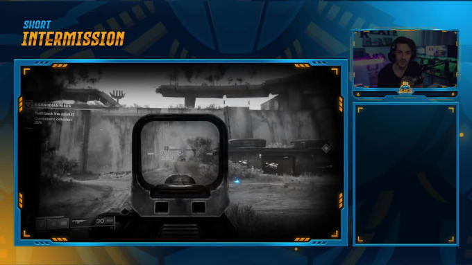 Make you a twitch overlay by Motioonnz