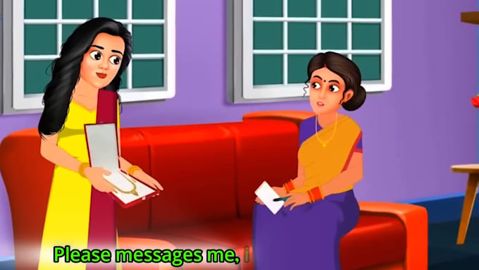 create 2d cartoon moral stories in your youtube videos