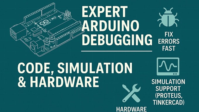 fix arduino circuit and proteus simulation errors